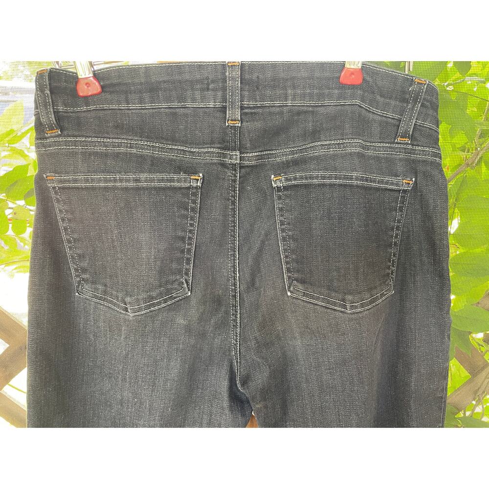 Eileen Fischer Organic Cotton Black Wash Jeans - Size 4 - Picture 4 of 9